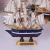Import Cheap 10CM high quality sailboat mediterranean style wooden crafts sailboat model for home decoration manufacturer from China