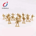 Cheap custom plastic boys military play toy set action figure