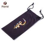 Cheap Custom print microfibre cell phone pouch/ Microfiber Soft glasses pouch