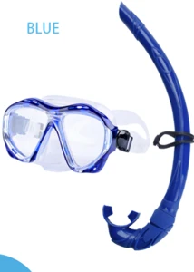 Cheap diving face mask and snorkel swimming diving glasses silicone anti-fog diving suit