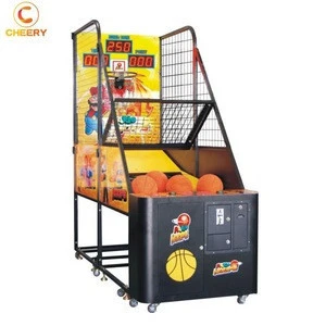 Cheap indoor amusement commercial hoop fever basketball game street basketball game machine arcade
