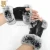 Import Cheap price Women&#x27;s Winter Fashion fur Fingerless Gloves Mitten womens rabbit fur gloves from China
