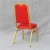 Import Cheap sale steel gold tube red restaurant chairs for sale used from China