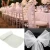 Import cheap satin chair sash bow chair back covers for wedding envent party from China