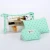 Import Cheap Wholesale 2018 Newest Designer PVC but not Iridescent Waterproof Travel Cosmetic Pouch Bag 2 in 1 Kits with Handle from China