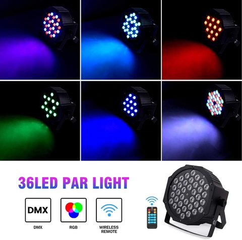 Buy China 36 X 1w Rgb Leds Dj Led Uplighting Package Sound Activated ...