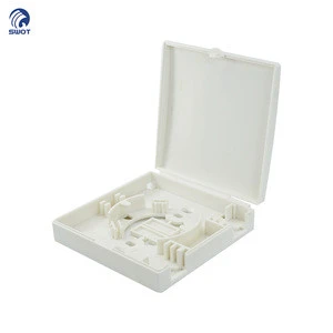 China factory cheap price mini terminal box 2 port SC faceplate FTTH fiber optic socket