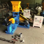 China factory fish cat dog food shrimp frog feed pellet extruder making machine