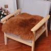 China factory Natural long wool car seat cushion sofa chair cushion