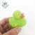 Import China factory new products PVC Plastic Cute Colorful Green Duck Bath Toys for kids baby from China