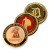 Import China Manufacturer Custom Logo Commemorative Enamel Army 3D Military Navy Coins from China