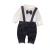 Import China overalls boys fashion suits trouser braces suspenders belt for men long-sleeved T-shirt plaid pants 2pcs from China