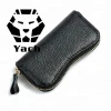 China supplier new popular handmade blue black brown custom wallet key holder wallet with key slot metal