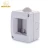 Import China Supplier Standard Size White Abs Plastic Electrical Box Switch from China