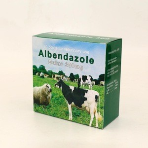 China supplies albendazole tablet for dogs animal horse medicine albendazole 400mg tablet