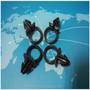 China supply auto fastener accessories round head type plastic Car clip