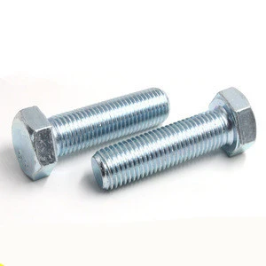 China Wellbolt DIN933 full thread hex bolts hexagon head bolts