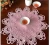 Import China wholesale beautiful Round  Lace Placemat Table Cup Mat from China