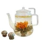 Chinese Artisan Healthy Jasmine Flowering Blooming Tea Balls Blossoms Fruit Flavored Blooming Flower Tea