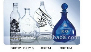 Chinese empty wine/liquor/spirit glass bottle manufacturers (glass factory)
