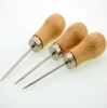 Chinese Sewing Accessories Supply Making Tools For Making Hole Wooden Handle Awl