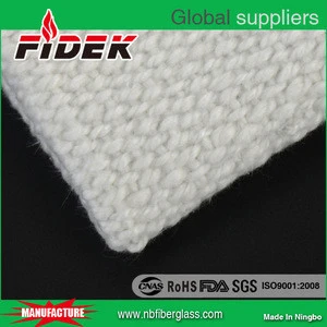 chinese supplier fireproof fabric heated clothing ceramic fiber cloth for heat sale