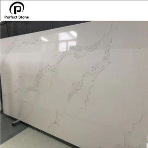 Chinese white quartz stone for wholesale quartz slabs
