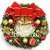 Import Christmas decorations 30cm simulation Christmas wreath door hanging window props background Christmas tree accessories from China