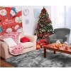 Christmas holiday scene Family background cloth Christmas holiday scene children&#x27;s studio background wall