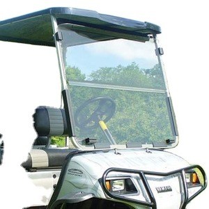 Clear G22 / GMAX Golf Cart Fold Down Windshield 2003-2007