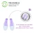 Import Click Metal Piece Heat Reusable Comfortable Gel Foot Warmer Gel Shoe Insole Massage Pad from China