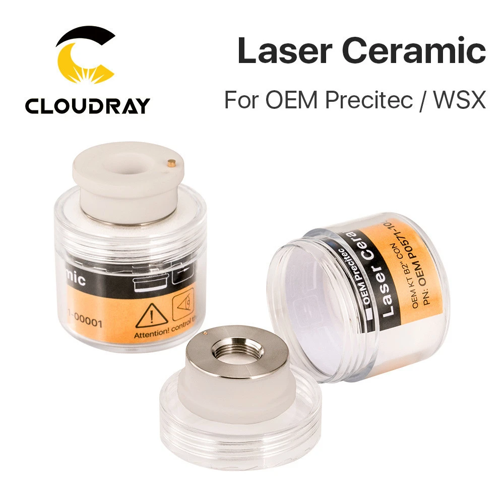 Cloudray Fiber Laser Ceramic D28 OEM Precitec For Fiber Laser Head
