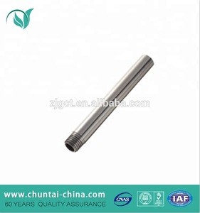 cnc Precision machining hardened steel linear shaft with thread ends