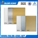 Coated Already Print Directly Gold Sublimation Aluminium Sheet