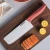 Colorful PP Handled Ceramic Cleaver Kitchen Cutter Meat Cutting Knife