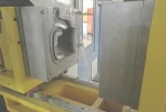 Colourful plastic water pot blowing mould