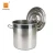 Import Commercial Grade Stainless Steel Large Stock Pot  / Heavy Duty Induction Pot Soup Pot With Lid/Home Brew and soup Stock Pot from China