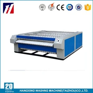 Commercial laundry ironer Flat press machine Electric ironing machinery
