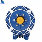 Compact design NMRV 075 - 90B5- motor 1.1kw output bore 28mm transmission aluminium mini worm gear speed reduction reducer