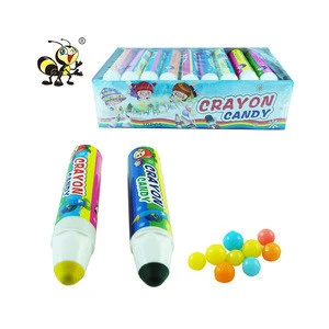 Confectionery Toys Hard Sweet Halal Chinese Table Press Crayon Candy