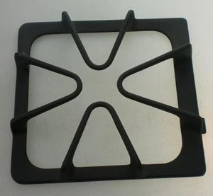 Cooktop part type clean enamel cast iron pan support