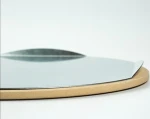 Cordierite pizza stone with aluminum plate for oven and grill BBQ bakeware