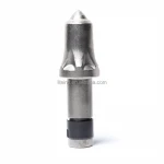 coring barrel auger bits rotary digging picks rock drilling chisel teeth rotary round shank conical