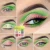 Import Cosmetics 9 Colors Fluorescent Green Diamond Sequins Eye Shadow Pearlescent Matte Eye Shadow Palette from China
