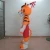Import Cosplay soft plush tiger mascot with build-in cooling fan fit all adult tiger mascot from China
