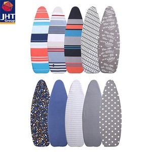 Cotton Printed Ironing Board Cover &amp; Pad Extra-thick Elasticated Heat Reflecting iron board cover custom