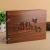 Import Creative Commemorative 8-Inch Wooden Diy Gift Loose-Leaf Custom Gift Album from China