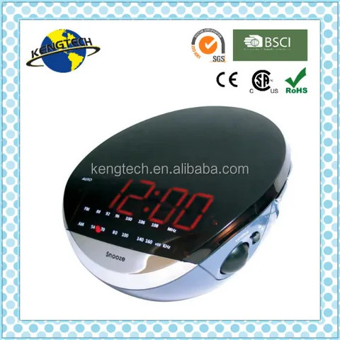 CT-382 Deluxe Design LED Digital Alarm PLL Clock Radio