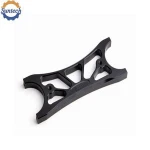 Custom bead blast cnc machining steel parts with black oxide coating