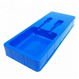 Custom blister tray  blister plastic packaging trays inner position blister box with fix the product